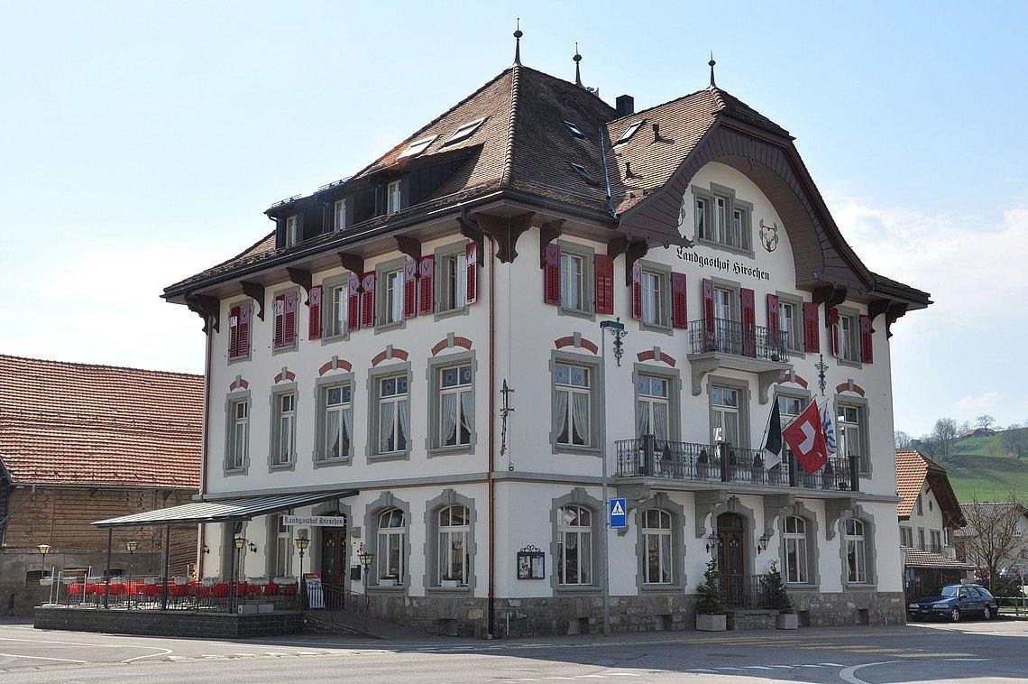 Hotel Hirschen Plaffeien Kültér fotó